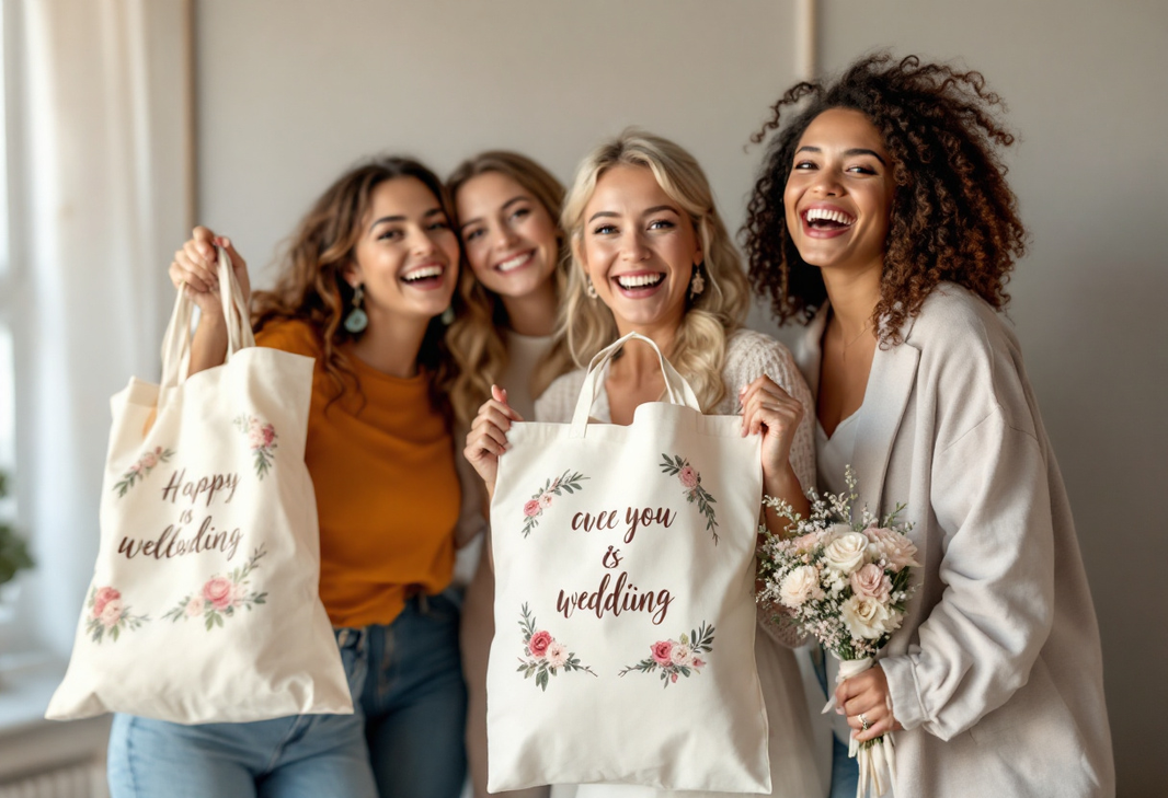 tote bags as wedding favor